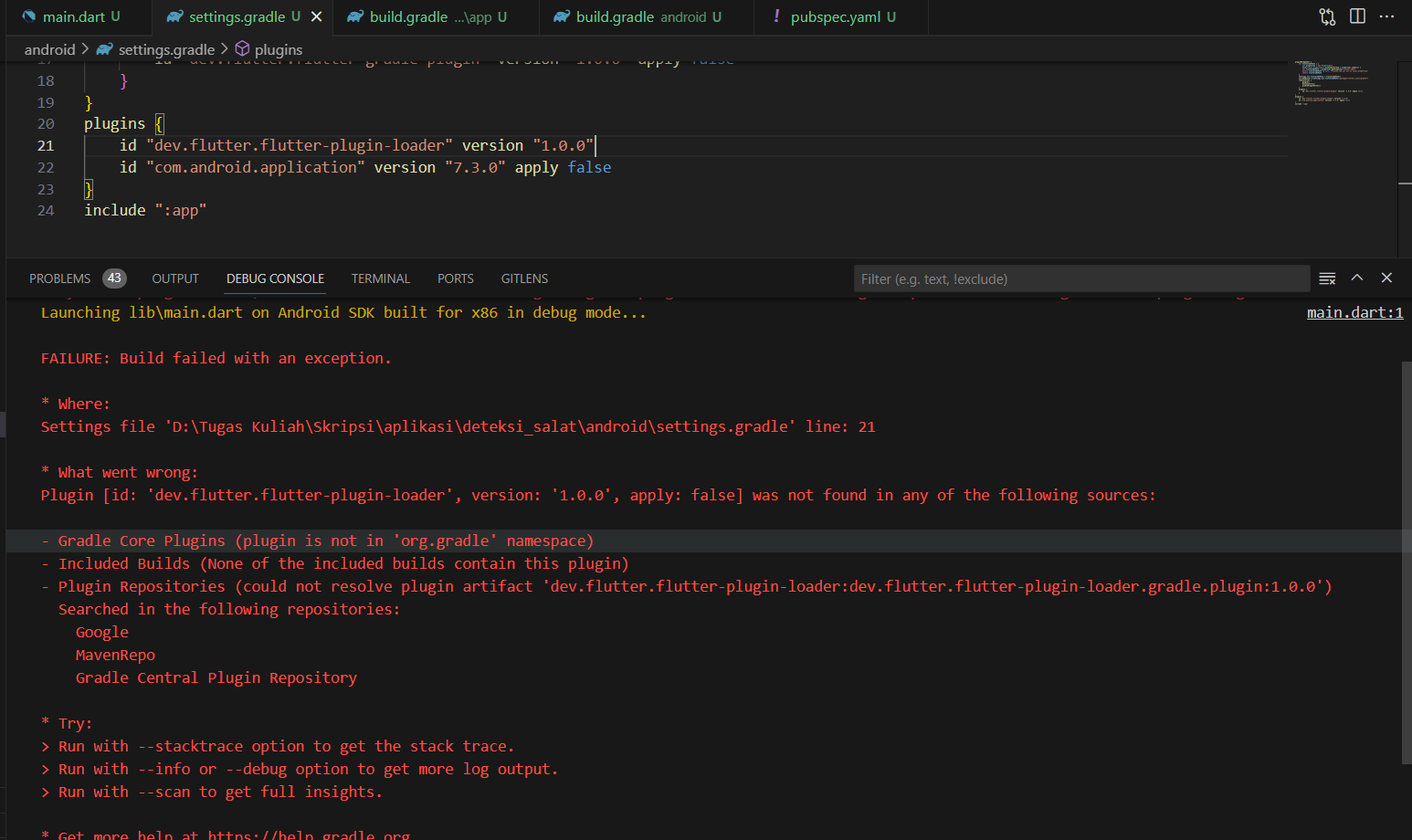gradle-community #flutter
